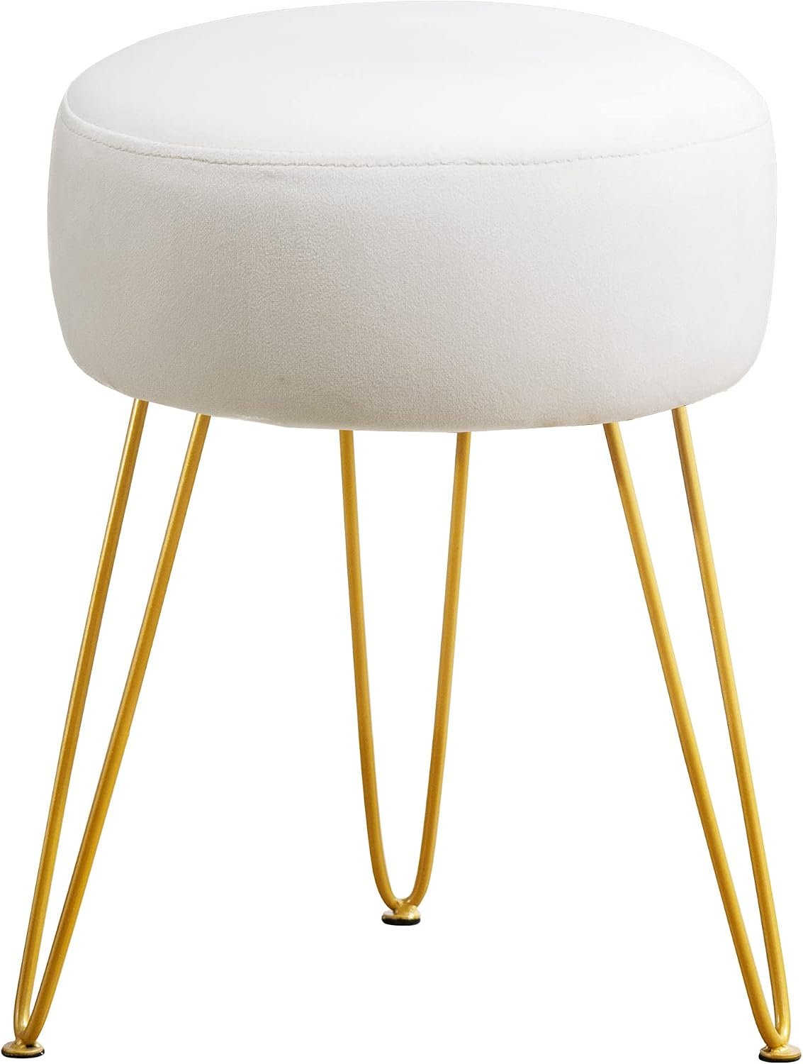 61oJ-5pn8DL._AC_SL1500_ White Vanity Stools - 图片 1