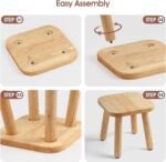 Small Wooden Step Stool - 图片 2