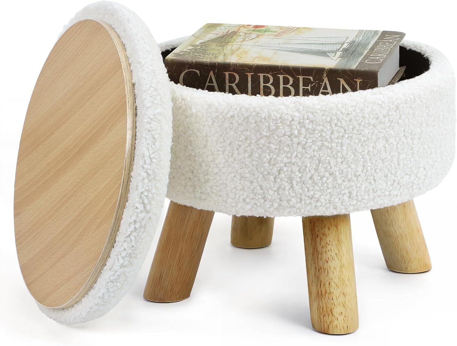 71AJSgA8QNL._AC_SL1500_ Ottoman Foot Stool - 图片 1