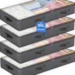 4 Pack Under Bed Storage