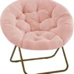 Faux Fur Saucer Chair