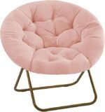 Faux Fur Saucer Chair