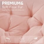 Faux Fur Saucer Chair - 图片 6