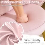 Petal Makeup Vanity Chair with Back - 图片 3