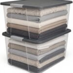 Clear Plastic Storage Bin