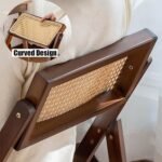 Wooden Rattan Folding Chairs - 图片 5