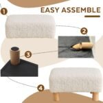 Small Foot Stool Ottoman - 图片 5